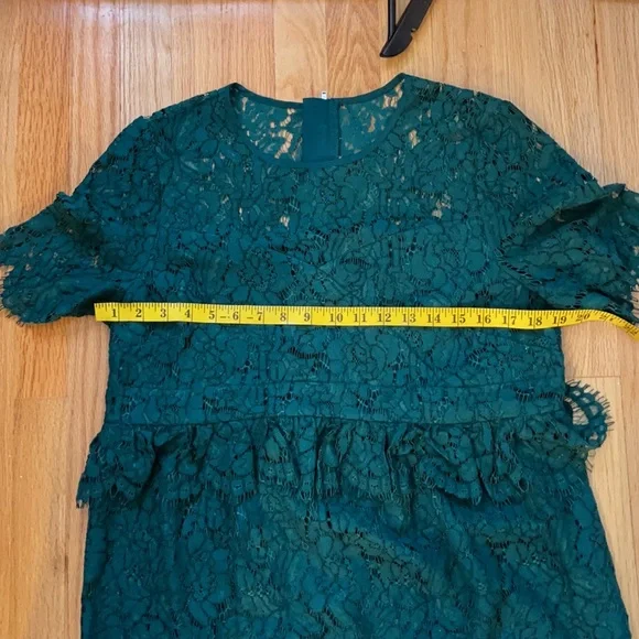 ASOS green lace maternity dress - Picture 13 of 16